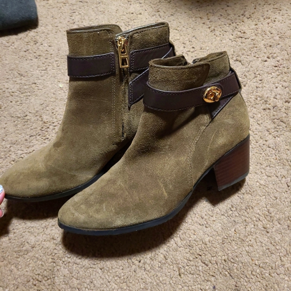 Coach booties size 5